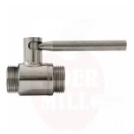 Rutulinis vožtuvas 3/4" x 3/4" nerūdijančio plieno AISI 316
