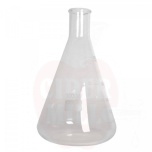 Laboratorinis stiklas Erlenmeyer 3000ml, atsparus karščiui