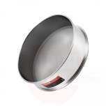 Fine-mesh flour sieve (80 mesh), stainless steel