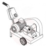 Siurblys Liverani GR MAXI 80 43800-24600l/h +95C, 3F/400V