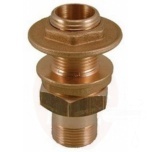 Läbiviik messing 1/2"VKx3/4"VK, 2 tihendit