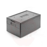 Behälter, Thermal insulation made of piocelan, Kitchen Line, Black, 600x400x, HENDI, 46L, GN 1/1, (H)320mm