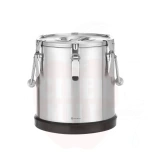 Lebensmitteltransport-Thermoskannen aus Edelstahl Kitchen Line, 15 l, ⌀300x, HENDI, 15L, (H)340mm