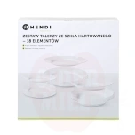 Teller, Everyday set Opal - 18 items, 18 pcs., ⌀mm, HENDI