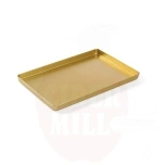 Kandik, kondiitritoodete esitlemiseks – kuldne, HENDI, 300x200x(H)20mm