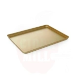 Kandik, kondiitritoodete esitlemiseks – kuldne, HENDI, 400x300x(H)20mm