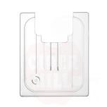 Behållare, Lid for GN s with sous vide stick recess, Transparent, HENDI, GN 1/2, 265x325mm