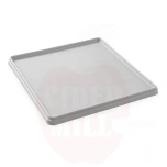 Teline, Lid for 500×500 mm s, grey, Light grey, 500x500x, AmerBox, (H)35mm