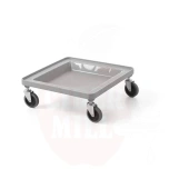 Teline, Cart for 500×500 mm universal s, grey, Light grey, 500x500x, AmerBox, (H)180mm