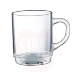 Bock Mug, Arcoroc, 250 ml, Transparent, 6 pcs., 25L, (H)89mm