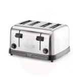 4-paikkainen leivänpaahdin, keskitehoinen, Waring, 220-240V/1800W, 318x274x(K)188mm