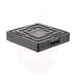 Konteiners, Termo Salto, Profi Line, 410x410x, HENDI, 5L, (H)100mm