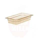 Pannu, H-s™ high heat resistant with a handle, 2.4 L., Transparent, 176x325x, Cambro, 4L, GN 1/3, (H)65mm
