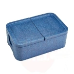 Professional, isoliert, professionell, grade carrier Cam GoBox with 2 compartments., Blue, 437x276x, Cambro, (H)175mm