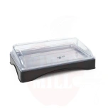 Ice trolley ICS125L Sliding Lid, Cambro, 125L, Black