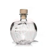 Glass Bottle 350ml Apple transparent, 10pcs