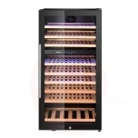 Jahuti, Veini, 2-tsooniline, 91-le pudelile, Must, Arktic, 230L, 569x595x(H)1215mm