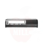 Behållare, Sushi display, s included: 4x (H) ., Black, 1177x426x, Arktic, GN 1/3, GN 1/3, 220-240V/190W