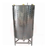 Mahuti 1000L kaanega, roostevaba AISI 304