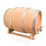 Tammevaat 10l, prantsuse tamm, roostevaba ventiiliga