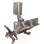 Pumppuvaunu DN20-pumpulle, ruostumaton teräs