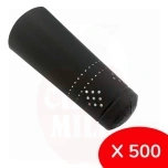 Alumiinikapsyyli musta Ø35/55x120mm 500 kpl