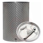 Tank 35L wine with air floating lid stainless steel