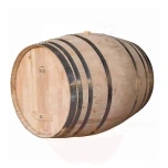 Barrel 300L chestnut with manhole