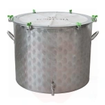 Fermenter 150L Kombucha Troll wide with handles stainless steel