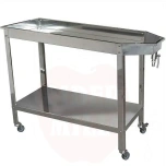 Table 1600x800 spreader with shelf stainless steel
