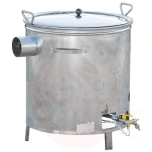 Cauldron 115L gas stainless steel