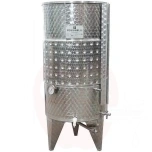 Kääritusmahuti 300L jahutusega koonuspõhjaga õhkujuvkaanega roostevaba teras