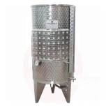 Kääritusmahuti 500L jahutusega koonilise põhja ja õhkujuvkaanega roostevaba teras