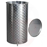 Behälter 600L Wein mit Öl-Schwimmdeckel Edelstahl