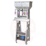 Täyttökone CAD 4 sähköisellä uimurikytkimellä ruostumaton teräs