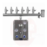 Järjestelmä 10-paikkainen typpi ohjausyksiköllä