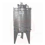 Kääritusmahuti 350L jahutusega koonilise põhjaga