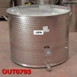 Pot 660L for beer brewing OUTLET