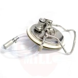 Karbonointikansi paineastialle, 0,5 µm diffuusiokivellä