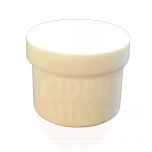 Plastpurk 15 ml kaanega, valge (XVI keere)