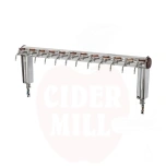 Väljastustorn 12 kraaniga LINDR NAKED COLD BRIDGE roostevaba teras