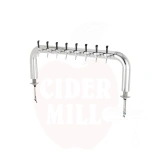 Hanatorni 8 hanalla LINDR COLD BRIDGE U8 ruostumaton teräs