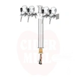 Hanatorni 4 hanalla LINDR T4 runko T5 ruostumaton teräs