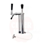 Fasspumpe Lindr Messing verchromt