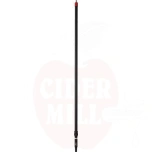 Teleskooppivarsi Vikan 1600-2840 mm, musta, vesi vuotaa läpi