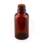 Apteek-Glasflasche 50 ml, braun für 18-mm-Verschluss