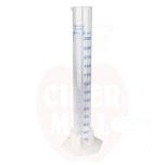 Glass measuring cylinder 250ml with measuring scale