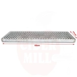 Abtropfschale 60cm Thekenaufsatz Edelstahl