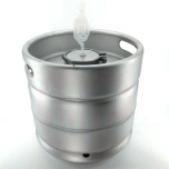 Fermenter 29L Kegmenter with 4inch flat lid and airlock stainless steel