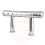 Font kit 8 Tap TT Bar brushed stainless steel without taps